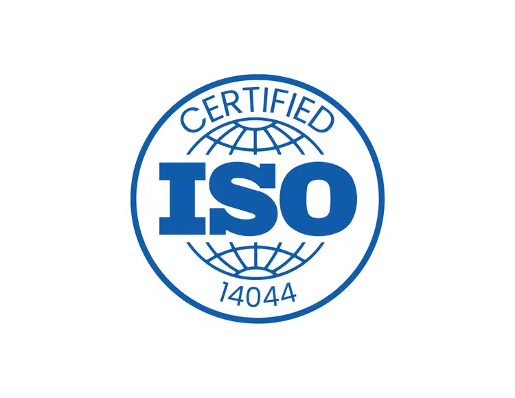 Certified ISO 14044